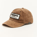 The CORDUROY DAD CAP BROWN available online with global shipping, and in PAM Stores Melbourne and Sydney.