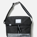REFLECTIVE MESSENGER SHOULDER BAG