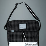 REFLECTIVE MESSENGER SHOULDER BAG