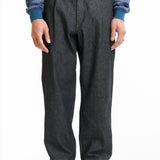 The SS26 DENIM TUCK PANTS BLACK available online with global shipping, and in PAM Stores Melbourne and Sydney.