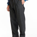 The SS26 DENIM TUCK PANTS BLACK available online with global shipping, and in PAM Stores Melbourne and Sydney.