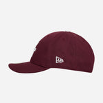 The New Era 59 Fifty Low Profile WT Cap Burgundy available online with global shipping, and in PAM Stores Melbourne and Sydney.