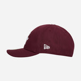 The New Era 59 Fifty Low Profile WT Cap Burgundy available online with global shipping, and in PAM Stores Melbourne and Sydney.