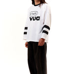 The NETMINDER LONGSLEEVE POLY WHITE available online with global shipping, and in PAM Stores Melbourne and Sydney.