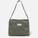 The HBT NEWSPAPER BAG OLIVE DRAB available online with global shipping, and in PAM Stores Melbourne and Sydney.
