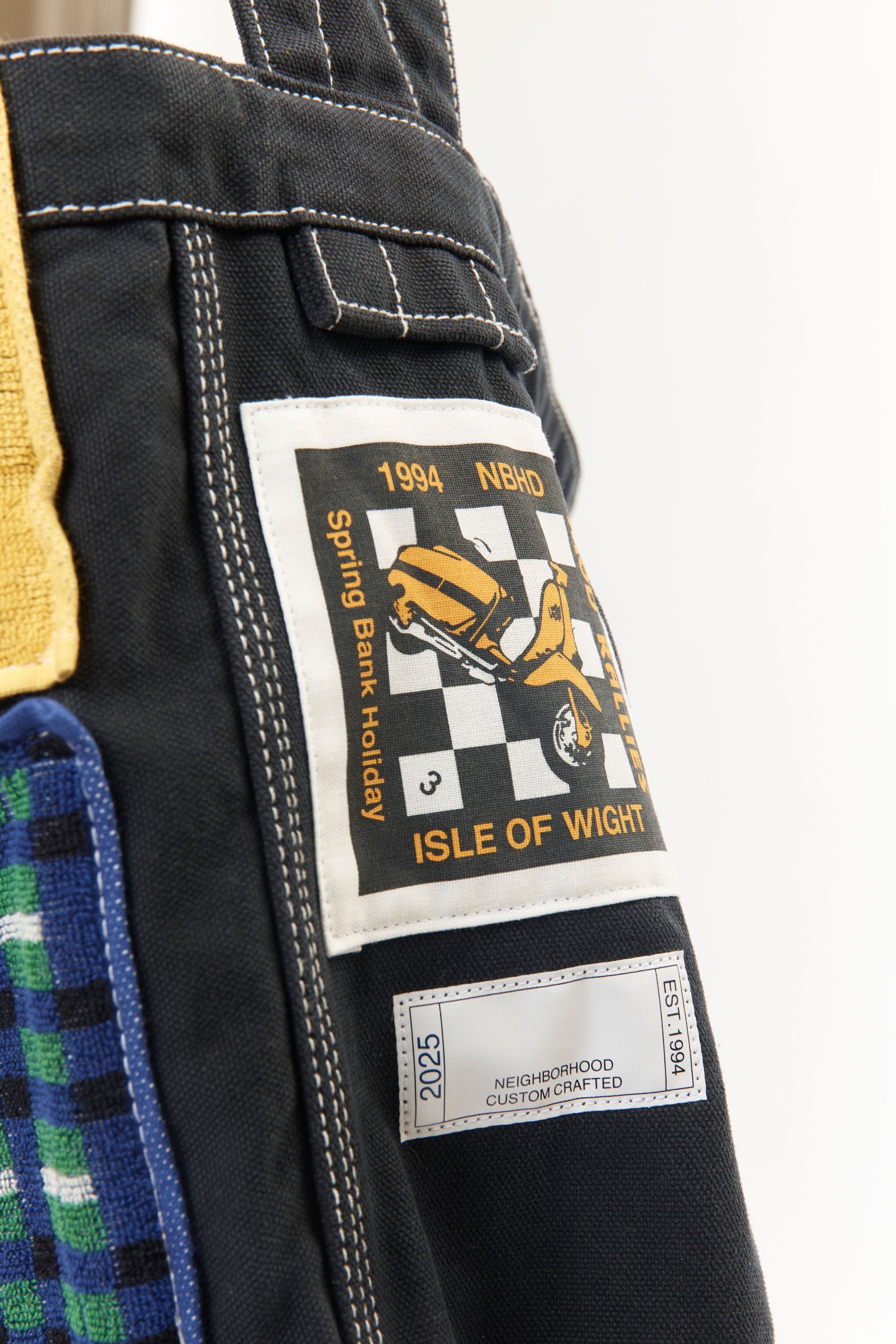 The NEWSPAPER SHOULDER BAG MOD BLACK available online with global shipping, and in PAM Stores Melbourne and Sydney.