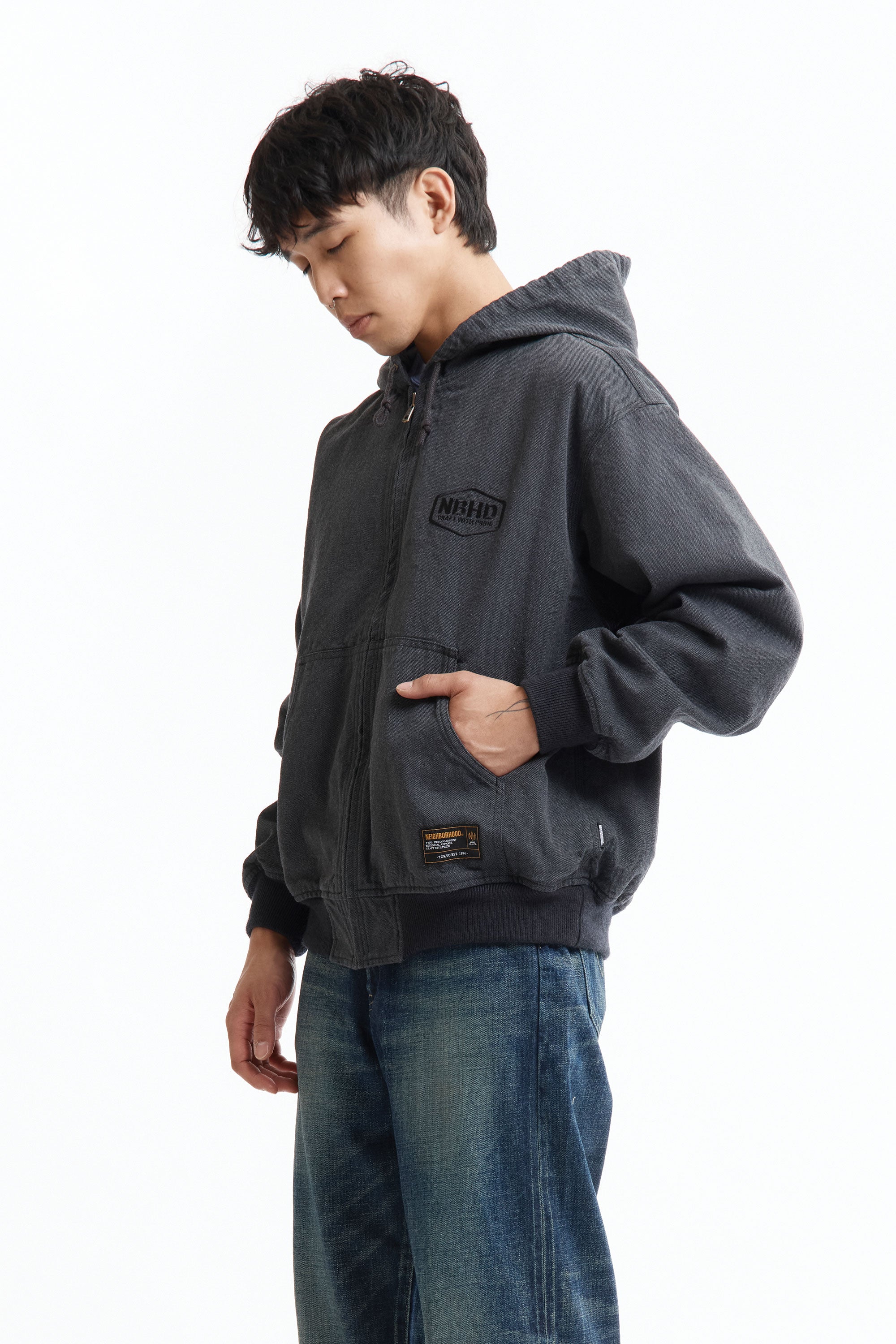 The SS26 NH ZIP HOODED JACKET available online with global shipping, and in PAM Stores Melbourne and Sydney.