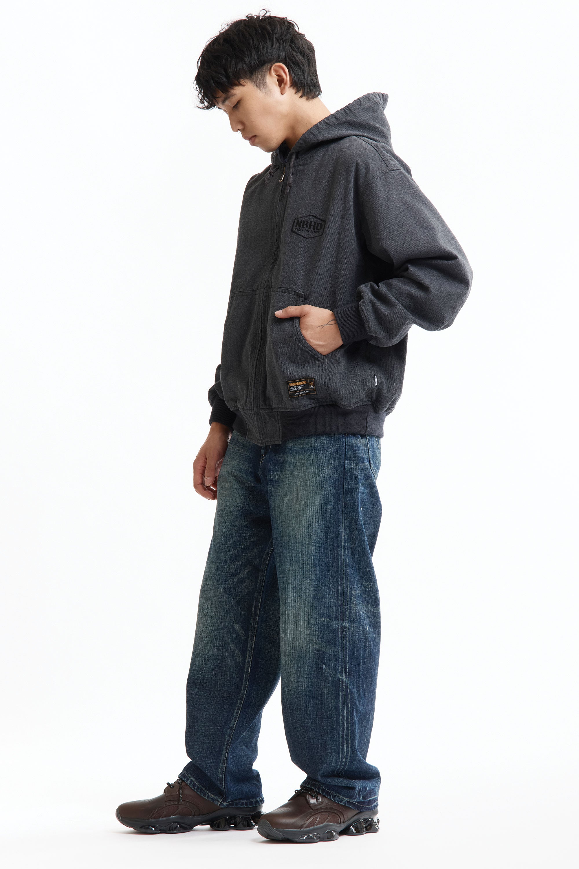 The SS26 NH ZIP HOODED JACKET available online with global shipping, and in PAM Stores Melbourne and Sydney.