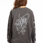 The NH LONG SLEEVE TEE LS-4 BLACK available online with global shipping, and in PAM Stores Melbourne and Sydney.