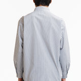 The SS26 NH STRIPE SHIRT LS BLACK available online with global shipping, and in PAM Stores Melbourne and Sydney.