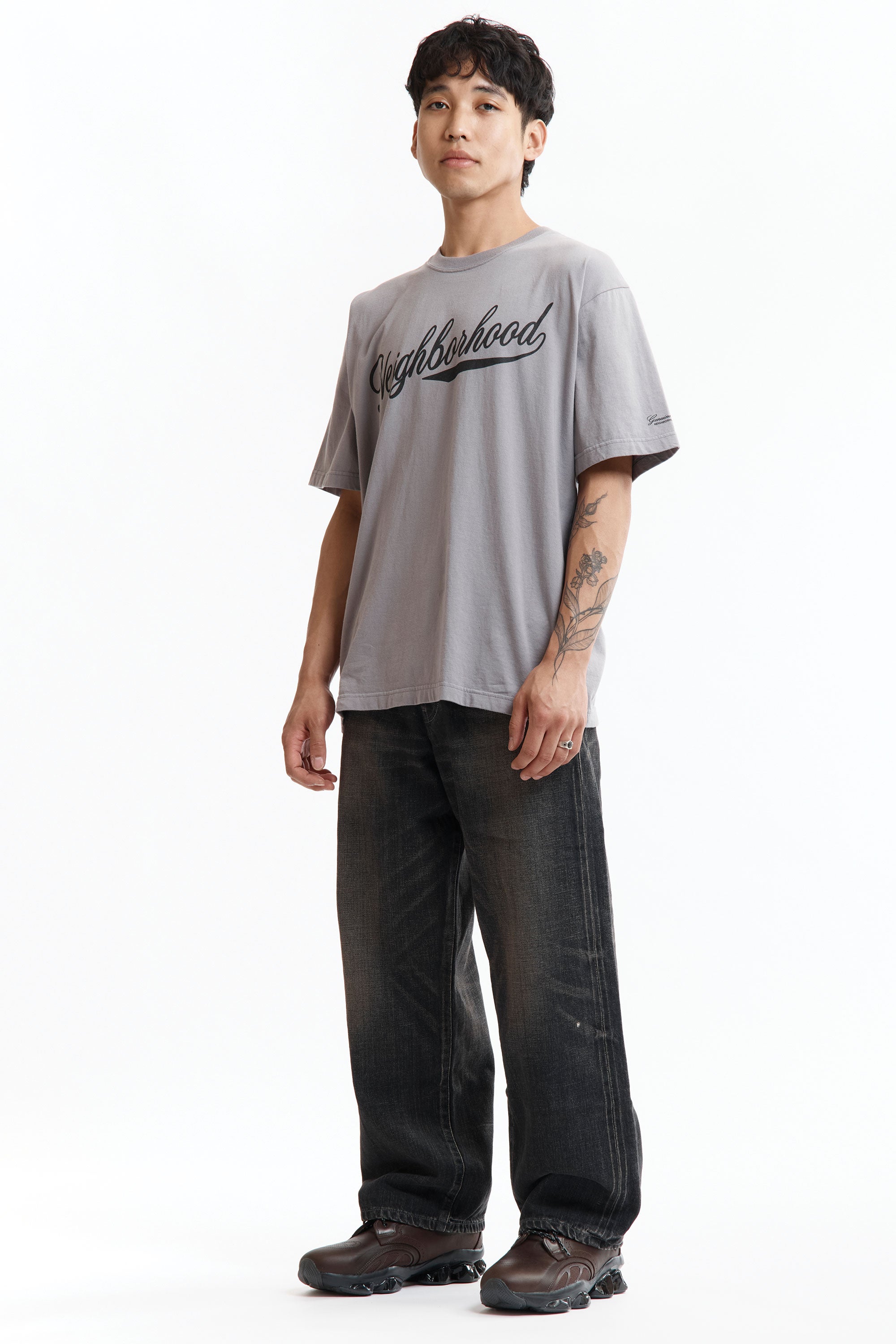 The AW25 NH . TEE SS-2 GREY available online with global shipping, and in PAM Stores Melbourne and Sydney.