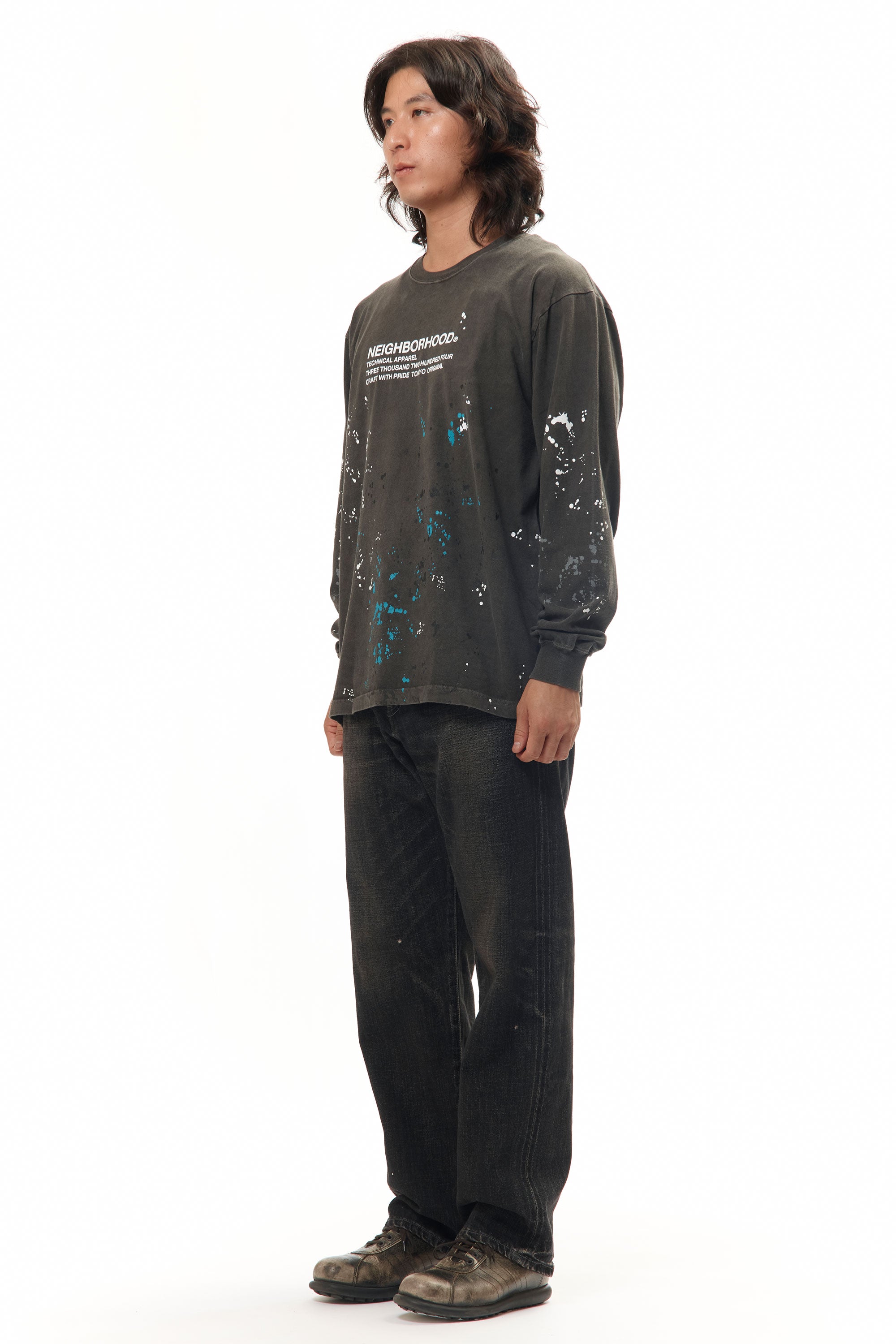 The NH TEE LS-18 BLACK available online with global shipping, and in PAM Stores Melbourne and Sydney.