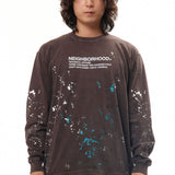 The NH TEE LS-18 BROWN available online with global shipping, and in PAM Stores Melbourne and Sydney.