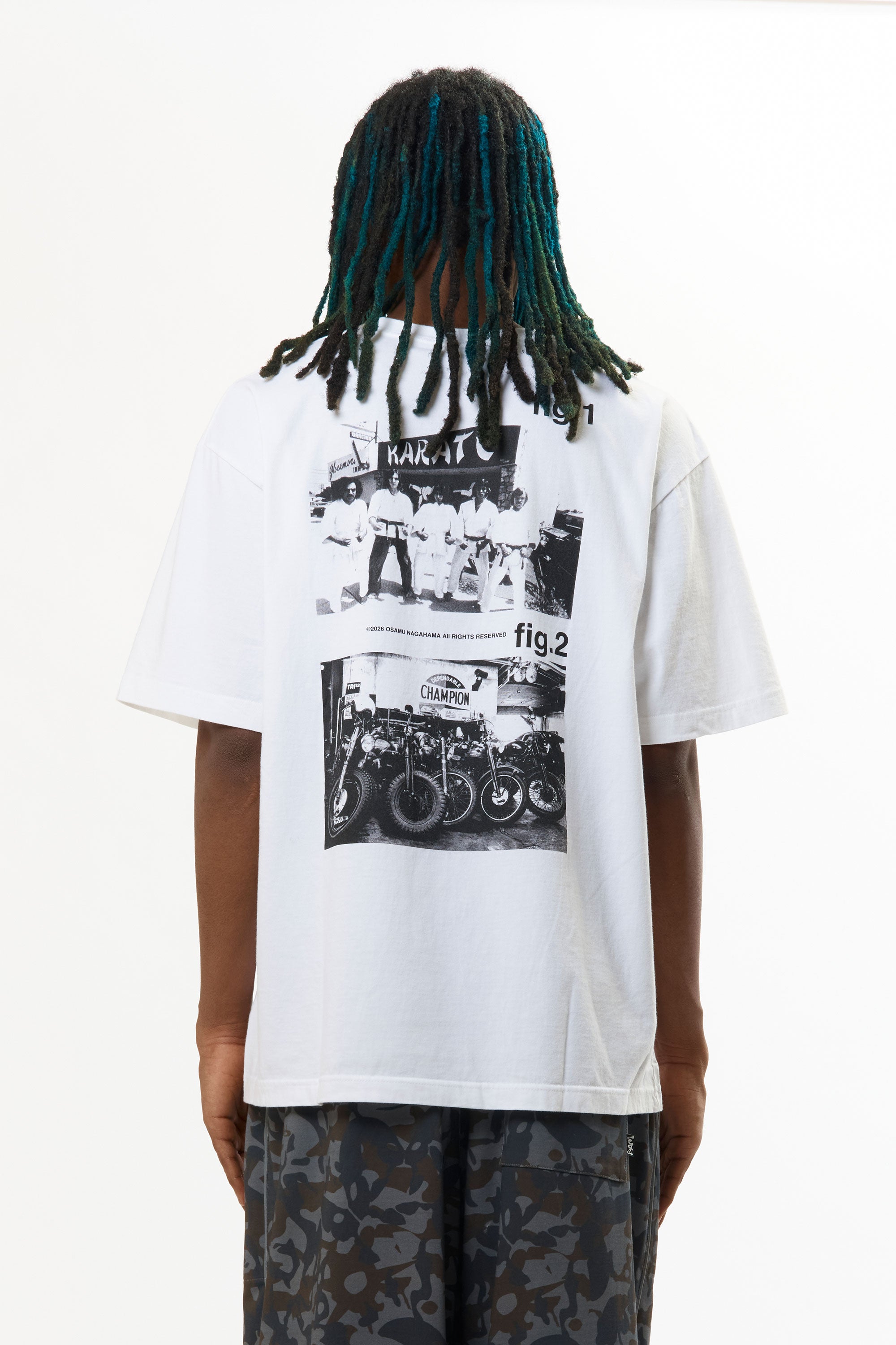 The NH X OSAMU NAGAHAMA . TEE SS-1 available online with global shipping, and in PAM Stores Melbourne and Sydney.
