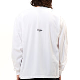 The NH . TEE LONGSLEEVE 9 WHITE available online with global shipping, and in PAM Stores Melbourne and Sydney.