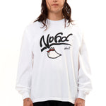 The NH . TEE LONGSLEEVE 9 WHITE available online with global shipping, and in PAM Stores Melbourne and Sydney.