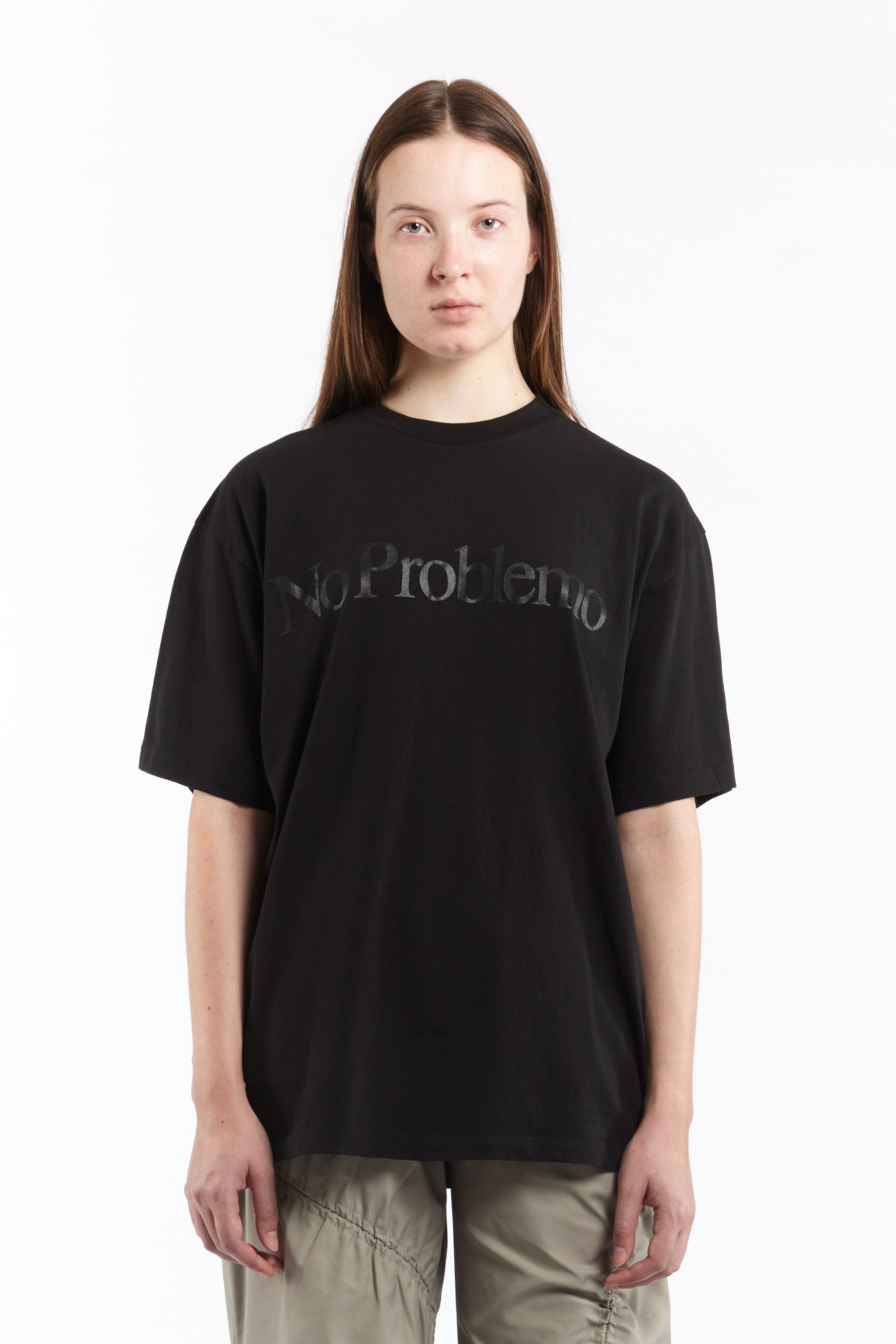 Olga To a Tee Front-Closure Black T-Shirt and similar items