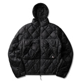The Nuna 800 Fill Power Hooded Down Jacket Black available online with global shipping, and in PAM Stores Melbourne and Sydney.