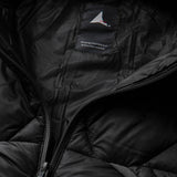 The Nuna 800 Fill Power Hooded Down Jacket Black available online with global shipping, and in PAM Stores Melbourne and Sydney.
