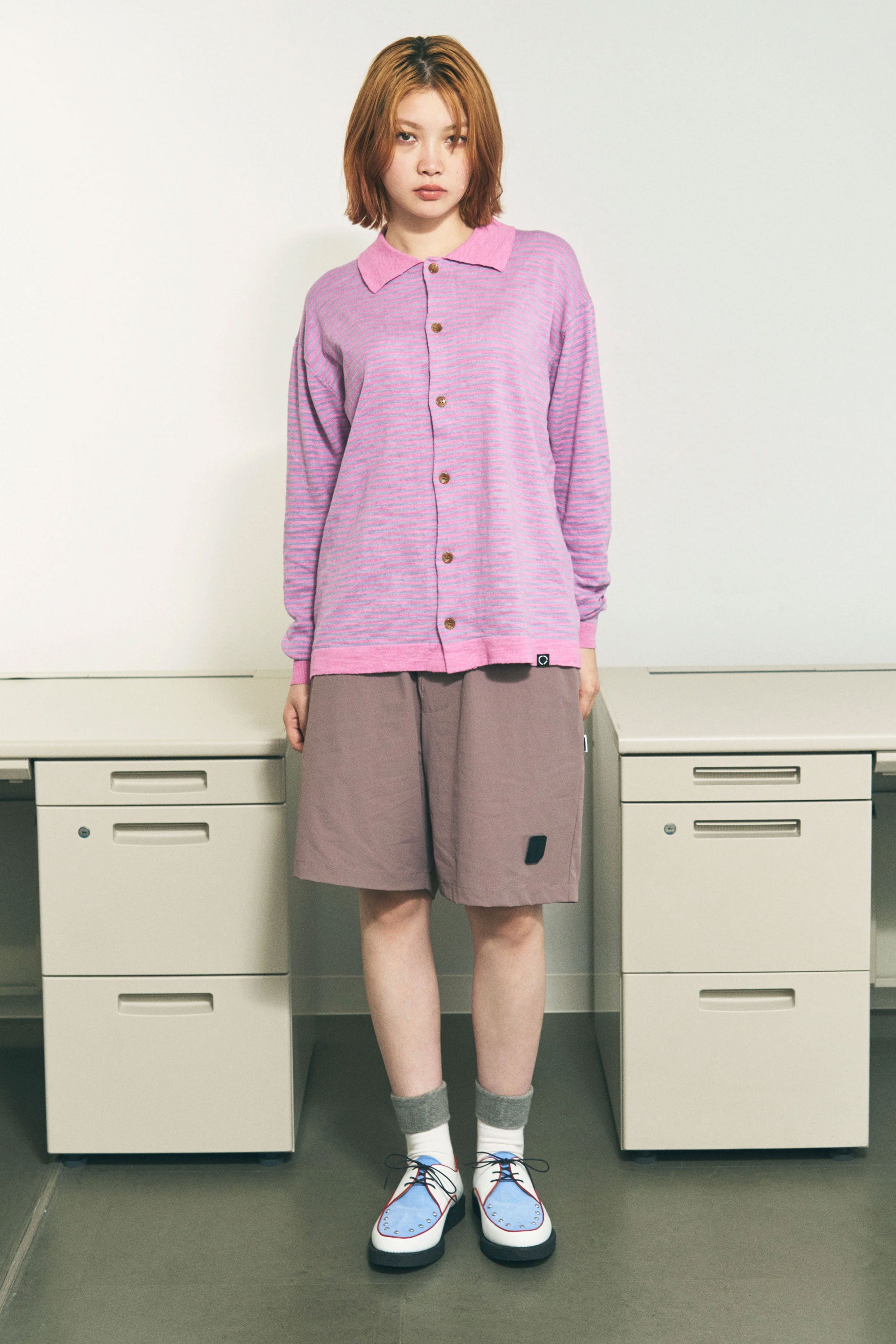 The NYLON RIPSTOP SHORTS LILAC available online with global shipping, and in PAM Stores Melbourne and Sydney.