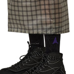 The Nia See Through Printed Check Mid Skirt available online with global shipping, and in PAM Stores Melbourne and Sydney.