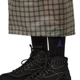 The Nia See Through Printed Check Mid Skirt available online with global shipping, and in PAM Stores Melbourne and Sydney.