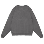 The OVERDYE PRE COG CREW NECK CHARCOAL  available online with global shipping, and in PAM Stores Melbourne and Sydney.