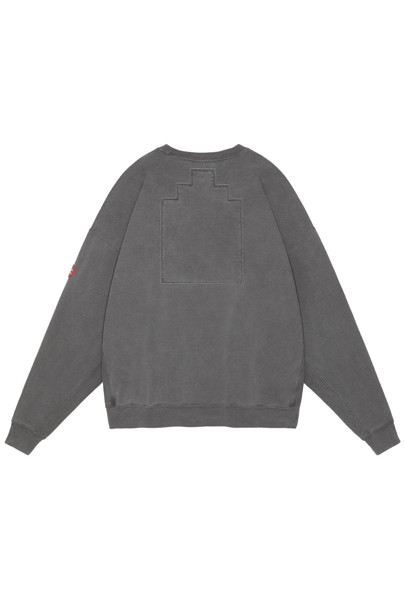 The OVERDYE PRE COG CREW NECK CHARCOAL  available online with global shipping, and in PAM Stores Melbourne and Sydney.