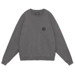 The OVERDYE PRE COG CREW NECK CHARCOAL  available online with global shipping, and in PAM Stores Melbourne and Sydney.