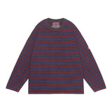 The OVERDYE STRIPE LONG SLEEVE available online with global shipping, and in PAM Stores Melbourne and Sydney.