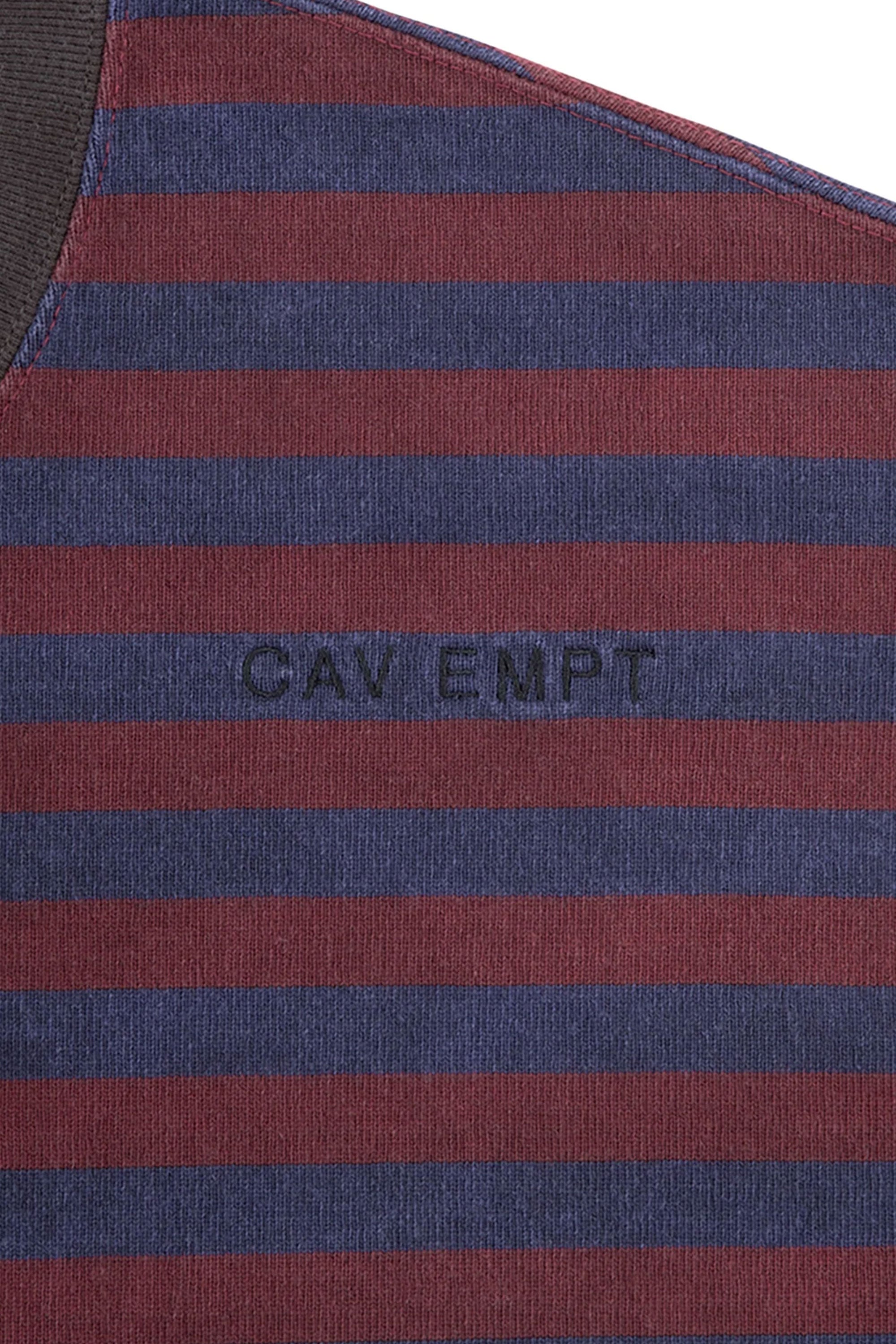 The OVERDYE STRIPE LONG SLEEVE available online with global shipping, and in PAM Stores Melbourne and Sydney.