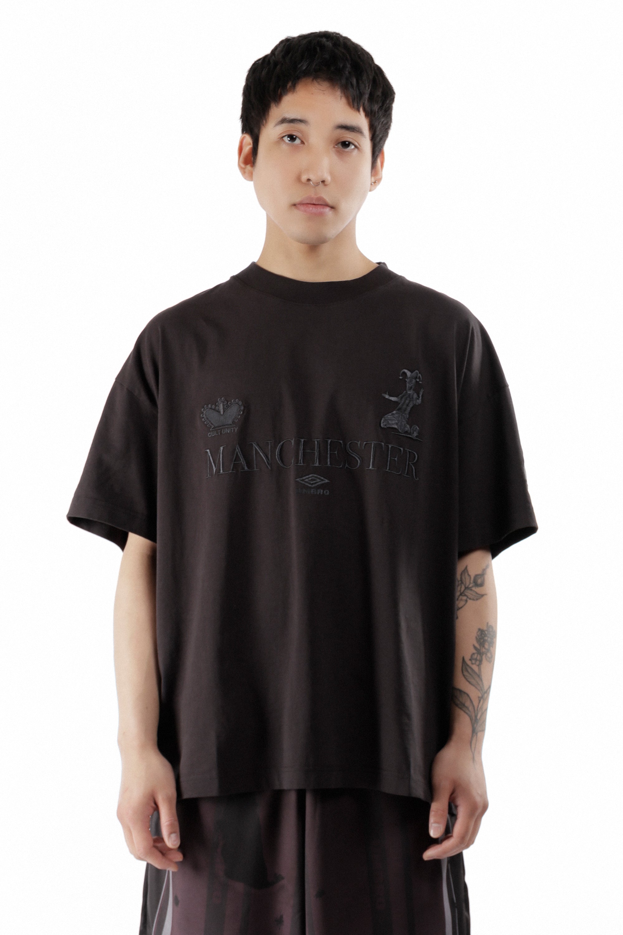 The Manc T-Shirt Washed Black available online with global shipping, and in PAM Stores Melbourne and Sydney.