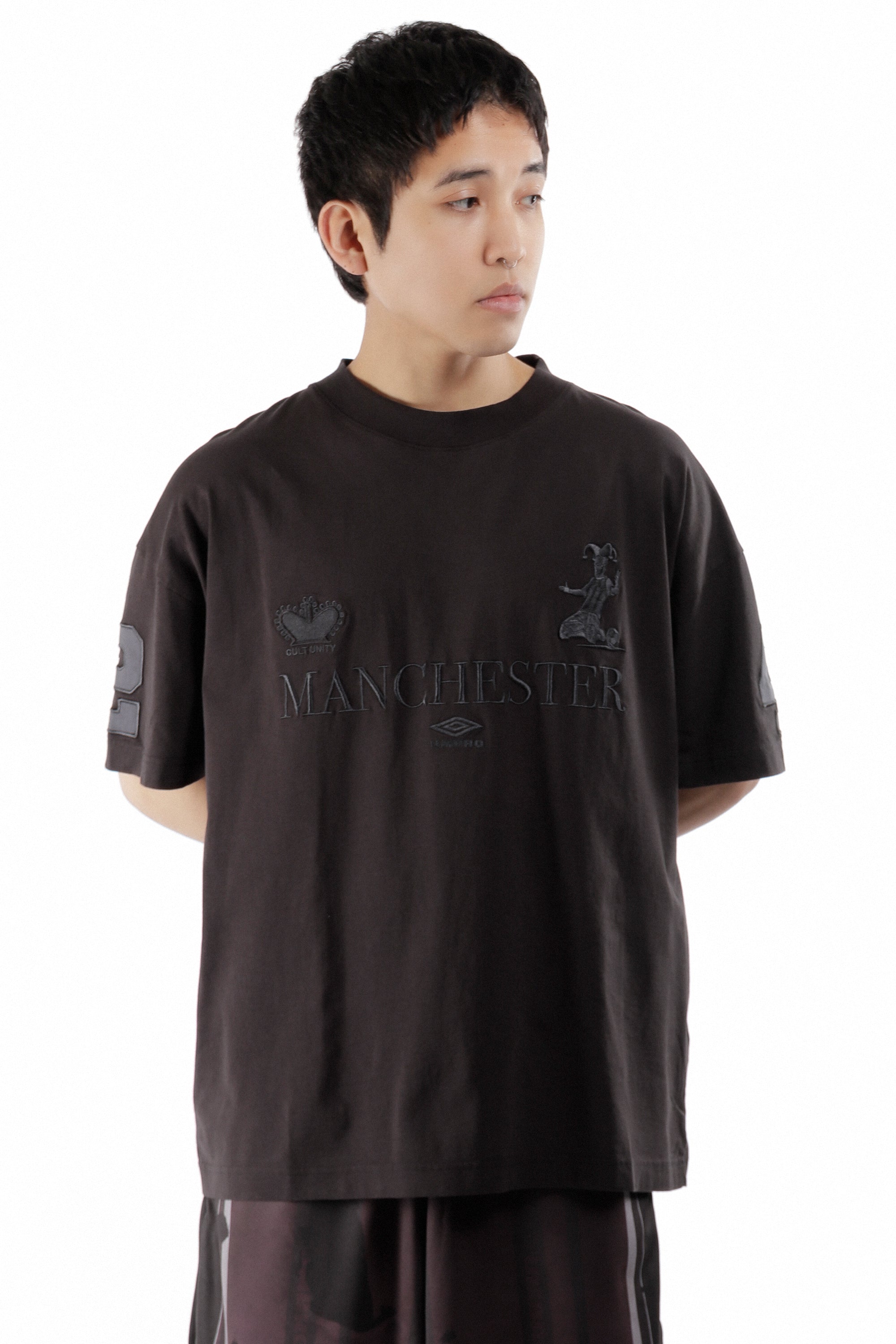 The Manc T-Shirt Washed Black available online with global shipping, and in PAM Stores Melbourne and Sydney.