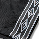 The Og Taped Shorts Carbon Black available online with global shipping, and in PAM Stores Melbourne and Sydney.