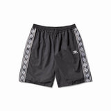 The Og Taped Shorts Carbon Black available online with global shipping, and in PAM Stores Melbourne and Sydney.