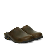 The Fedaia Clog Olive available online with global shipping, and in PAM Stores Melbourne and Sydney.