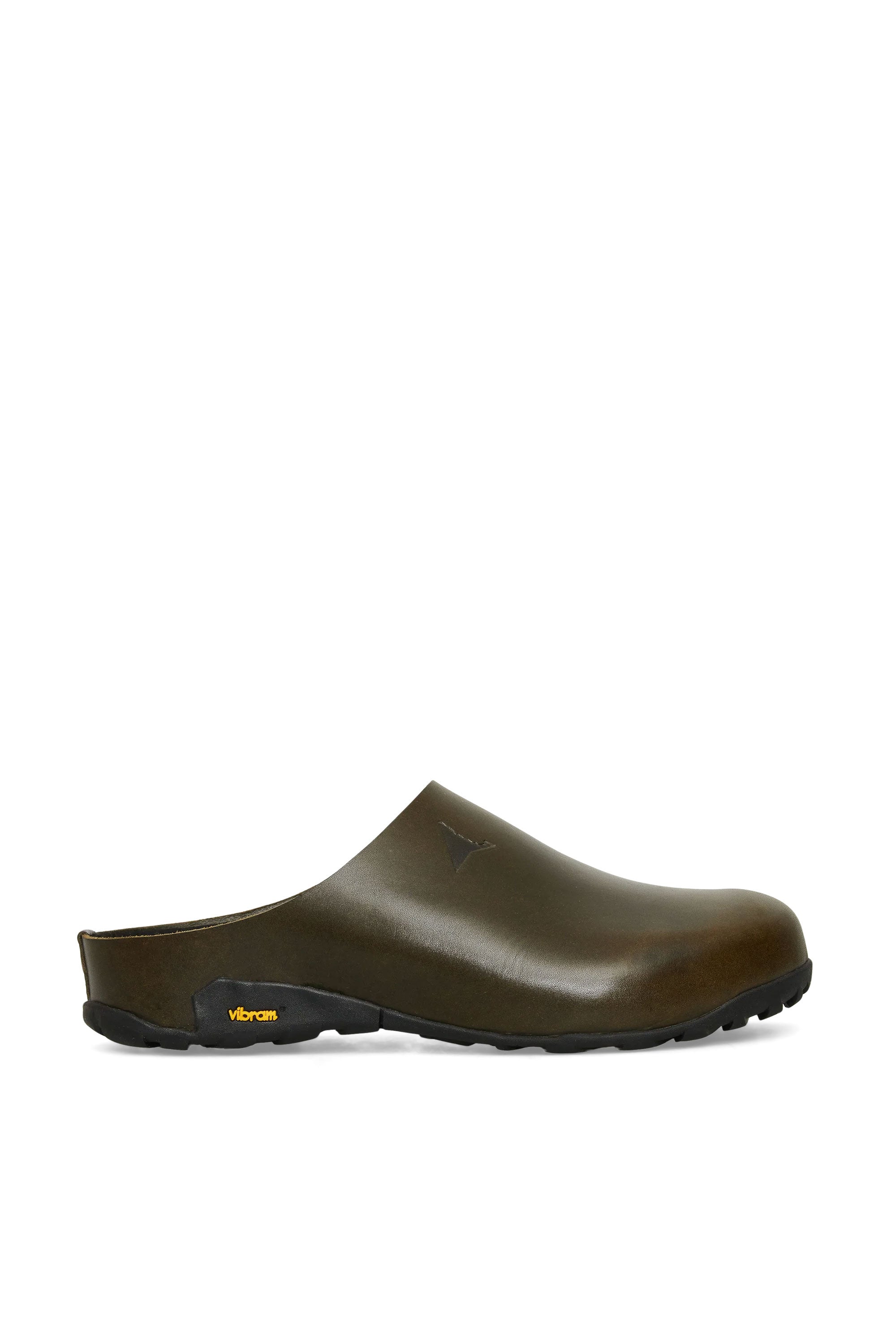 The Fedaia Clog Olive available online with global shipping, and in PAM Stores Melbourne and Sydney.