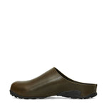 The Fedaia Clog Olive available online with global shipping, and in PAM Stores Melbourne and Sydney.