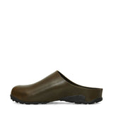 The Fedaia Clog Olive available online with global shipping, and in PAM Stores Melbourne and Sydney.