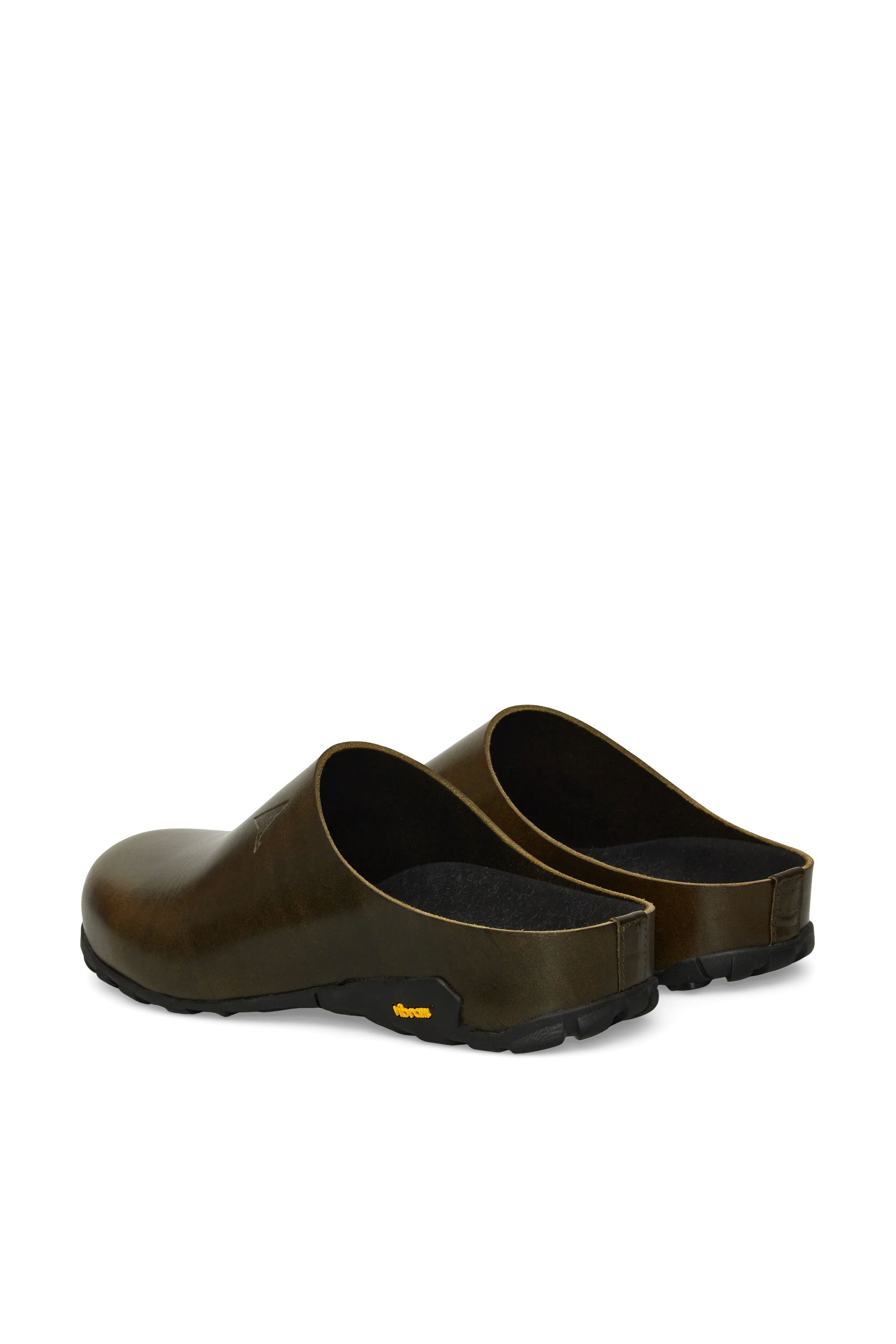 The Fedaia Clog Olive available online with global shipping, and in PAM Stores Melbourne and Sydney.