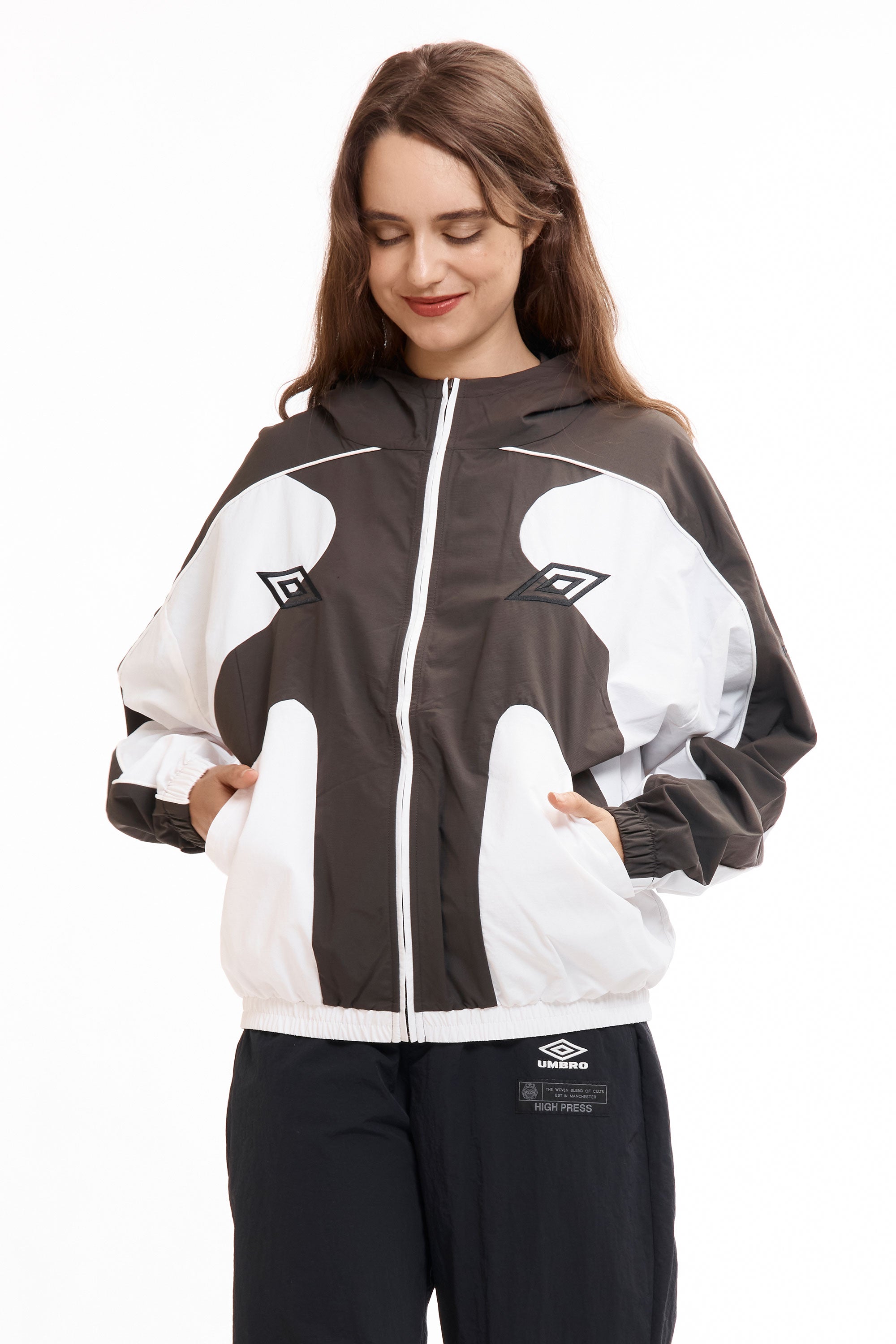 Guarding Masked Tracksuit White Dark Olive – P.A.M. (Perks And Mini)