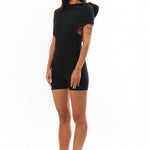The Lulu Onesie Black available online with global shipping, and in PAM Stores Melbourne and Sydney.