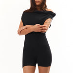 The Lulu Onesie Black available online with global shipping, and in PAM Stores Melbourne and Sydney.