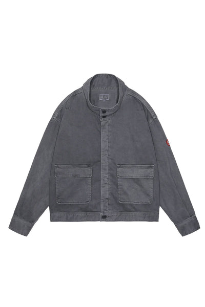 CAV EMPT - OVERDYE BRUSHED COTTON BUTTON JACKET ...