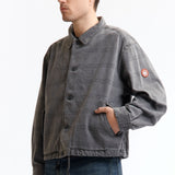 The OVERDYE FK PATTERN BUTTON JACKET CHARCOAL available online with global shipping, and in PAM Stores Melbourne and Sydney.