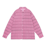 The OVERDYE FK PATTERN SHIRT PINK available online with global shipping, and in PAM Stores Melbourne and Sydney.