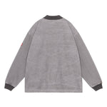 The OVERDYE JERSEY SLEEVE ZIP JACKET available online with global shipping, and in PAM Stores Melbourne and Sydney.