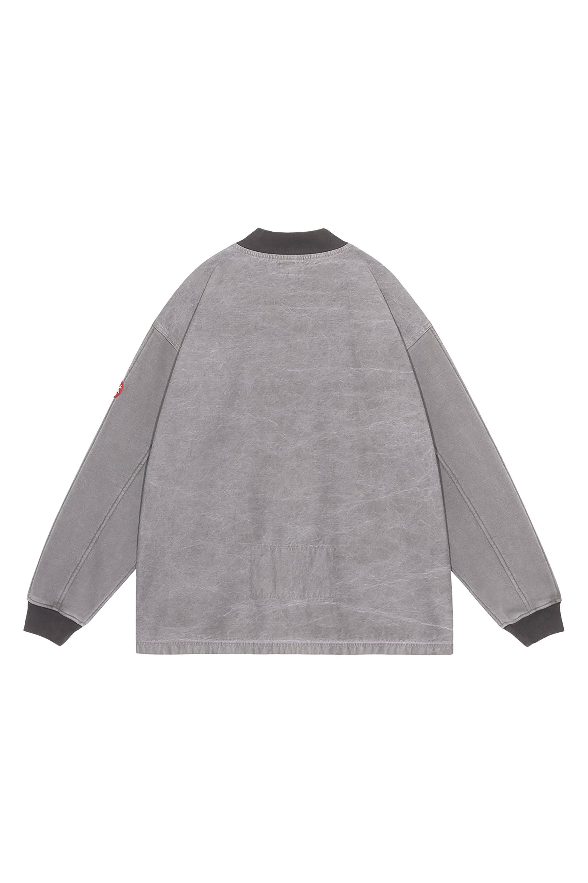 The OVERDYE JERSEY SLEEVE ZIP JACKET available online with global shipping, and in PAM Stores Melbourne and Sydney.