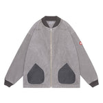The OVERDYE JERSEY SLEEVE ZIP JACKET available online with global shipping, and in PAM Stores Melbourne and Sydney.