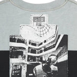 The OVERDYE STRIPE SHORT SLEEVE CREW NECK available online with global shipping, and in PAM Stores Melbourne and Sydney.